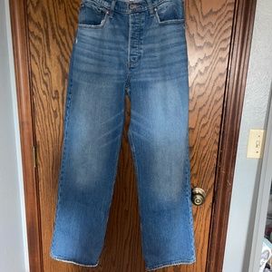 90's baggy low rise, curve love jean